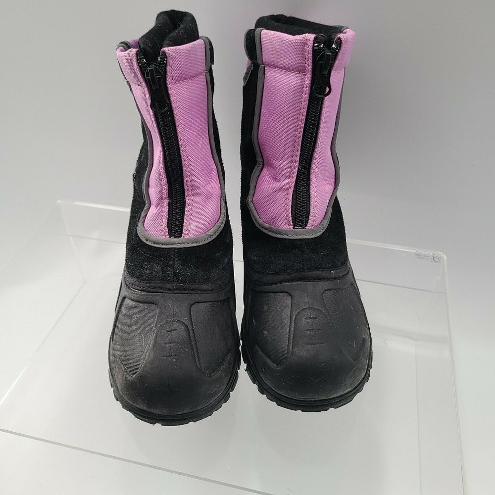 Itasca Snow Boot Kids Size 2 Purple/Black‎